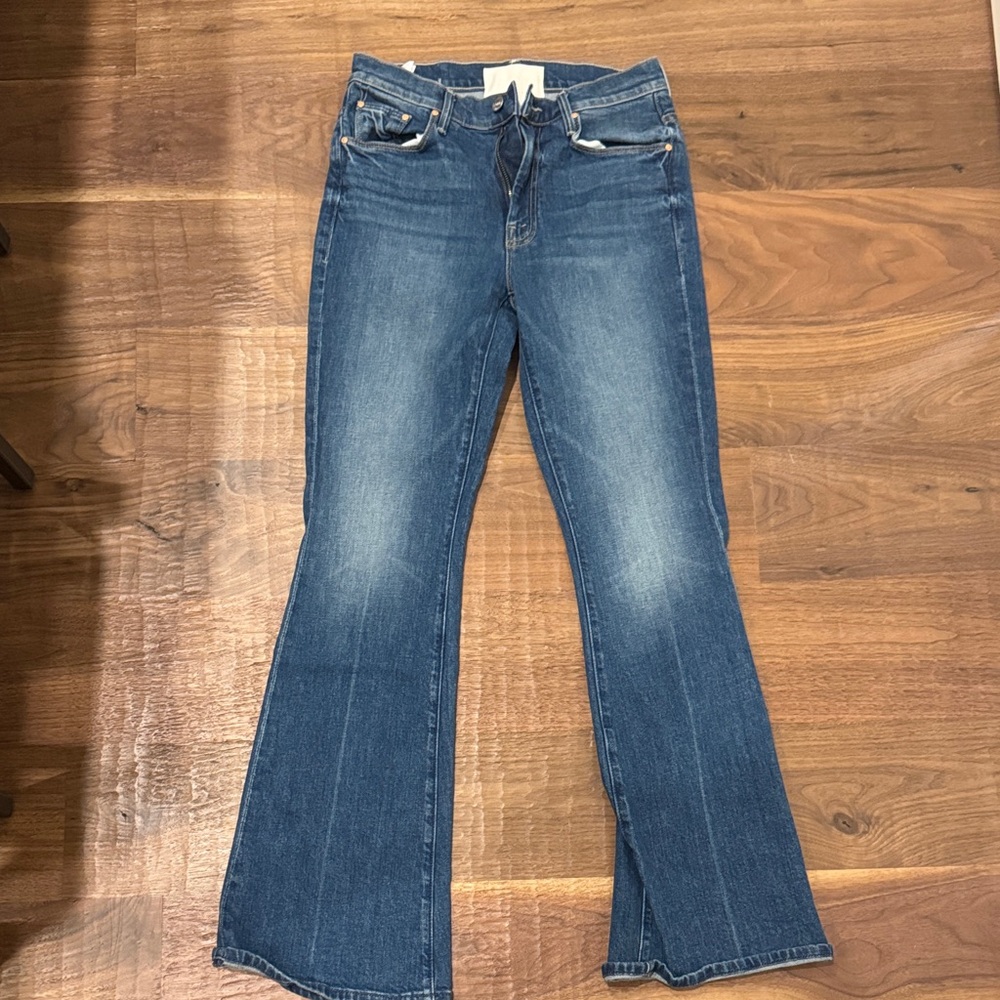 MOTHER High Rise Blue Women's Jeans